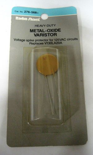 Radio Shack Heavy Duty Metal Oxide Varistor 130 VAC 276-568 NIB