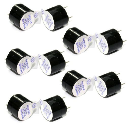 10x magnetic separated tone alarm ringer active buzzer continuous beep 12v 85db for sale