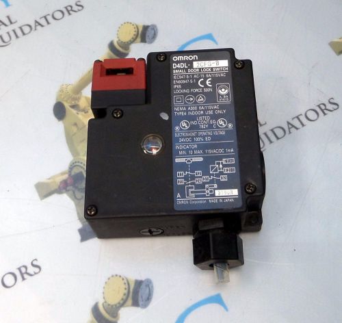 Omron d4dl-2cfg-b small door lock switch for sale