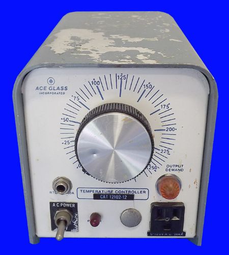 ACE Glass 12102-12 Analog Temperature Controller Time Proportional / Warranty