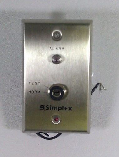 Simplex 2098-9806 Remote Test Station  LED Key Switch NIB 061151