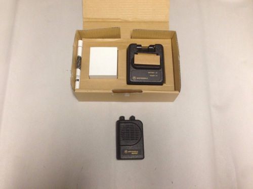 VHF Motorola Minitor III SV Pager 2CH 151-158.9MHz W/ NIB Charger!