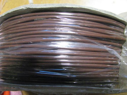 ALLIED WIRE &amp; CABLE BROWN WIRE 500FT REEL  # MWP-C16(19)A1 NSN: 6145-00-295-0806
