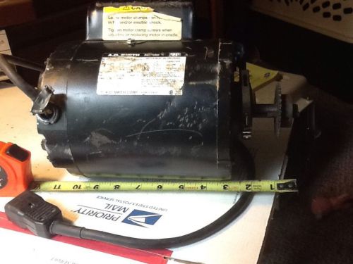 Pitney bowes/a.o. smith 846-0016 327p665 1/2hp 1725/1425rpm 115/220v ac motor for sale