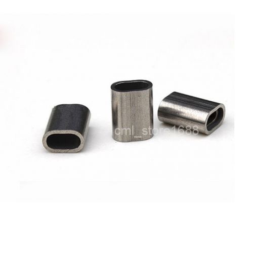 1/8&#034; 304Stainless steel Cable Crimps / Sleeves   3.0mm  20pcs