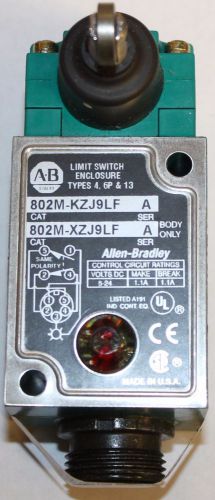 ALLEN BRADLEY Limit Switch 24 VDC 802M KZJ9LF