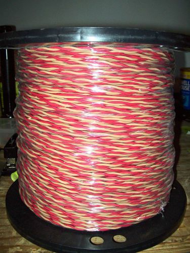 1 reel of 16 GXL Red and Tan Twisted 1000&#039;