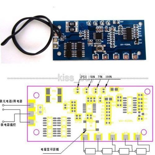Protection Board for 4 Packs 16.8V Li-ion Lithium 18650 Battery charger 8A w/LED