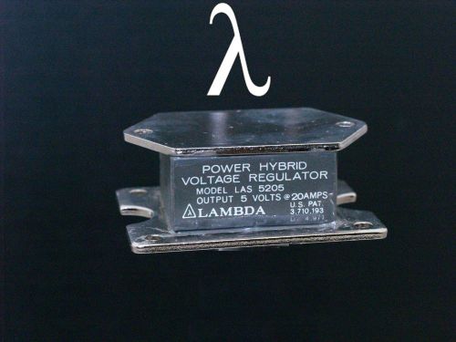 LAMBDA POWER HYBRID VOLTAGE REGULATOR  Model LAS 5205  N.O.S.