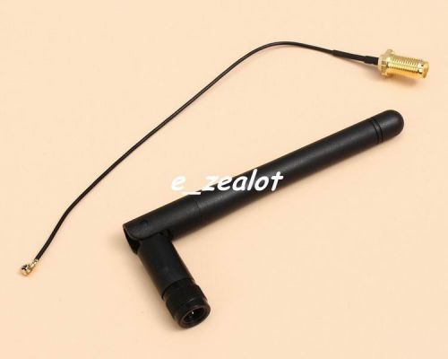 2.4g wireless antenna  for esp8266 module 3db gain with extension cord perfect for sale