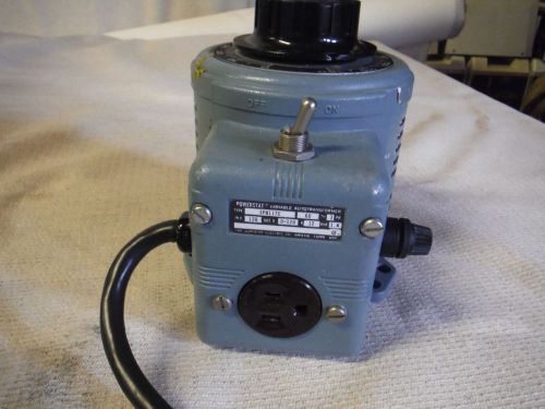 Staco Variable Autotransformer  Heating Mantle Controller  3PN117C 12 Amp Variac