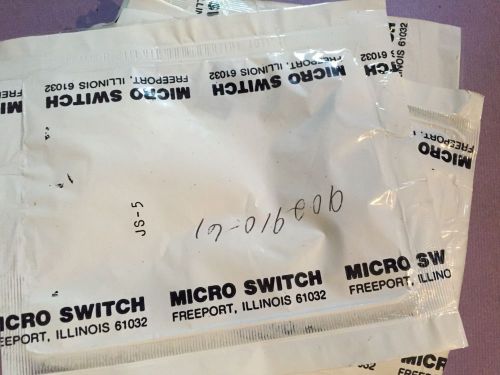 Microswitch JS-5 roller lever lot of 17 each
