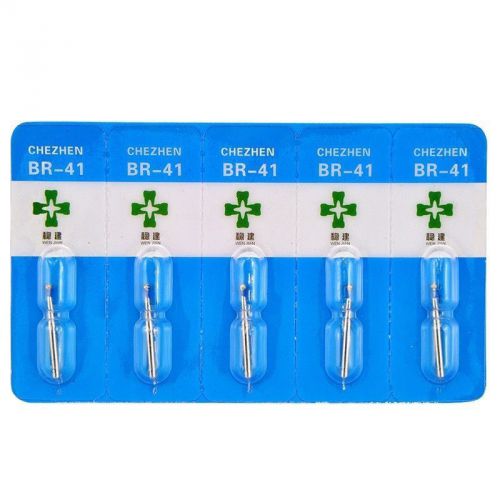Ca  5x dental diamond burs flat-end tapered fg 1.6mm-handpiece  tf-12   a+ for sale