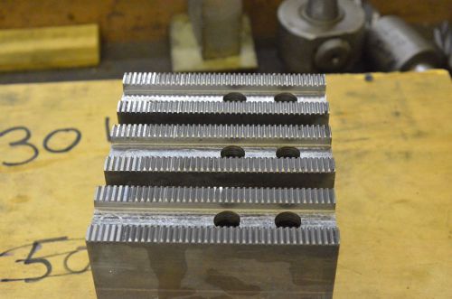 Set of 3 large soft jaws for a howa 10&#034; lathe chuck - unused for sale