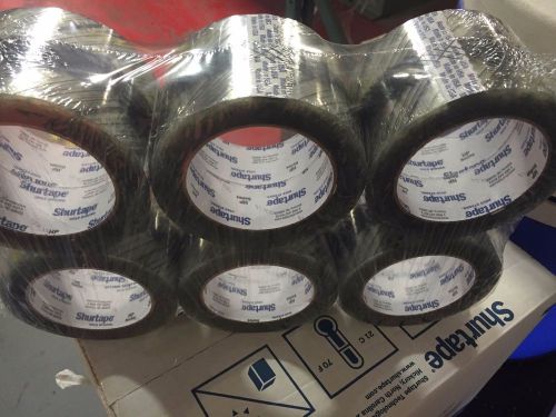 Shurtape packaging tape clear, heavy duty strong hold 72mm x 50m, 24rolls, 2mil