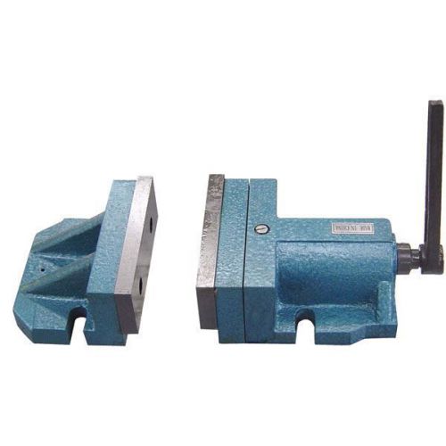 Ttc 2 piece quick clamp milling vise - jaw width: 6&#034; jaw depth: 3&#034; for sale