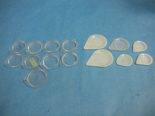 Vycor Lab Glass Culture Dish 33mm 40mm 25mm 42mm Lot of 15