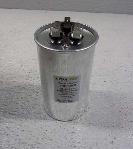 Lot of 12 titan pro capacitor trcfd603 for sale