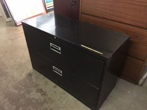 2 DRAWER LATERAL SIZE FILE CABINET by ALLSTEEL OFFICE FURNITURE 42&#034;W