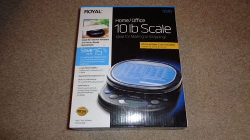 ROYAL Digital Postal Shipping Scale Pounds/Ounces/Grams 10 lb New In Retail Box
