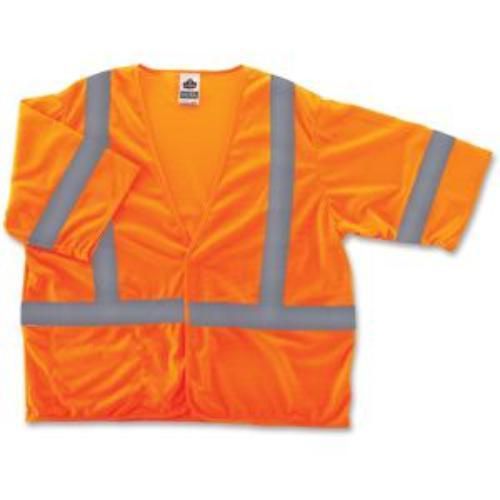 Ergodyne Ergodyne Glowear Class 3 Orange Economy Vest - Large/extra