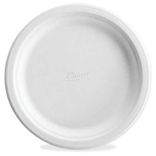 Chinet 9 3/4&#034; round plate - 9.75&#034; diameter plate - paper plate - plate - yes - for sale