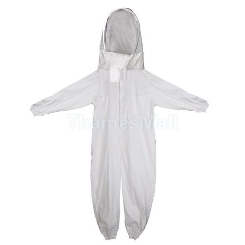 Beekeeping jacket veil bee suit hat pull over smock protective equipment for sale