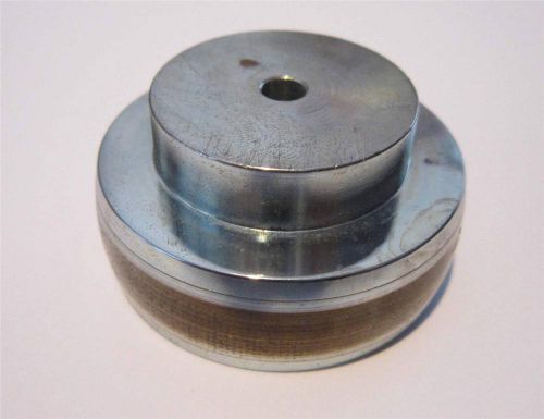 Flat belt drive pulley- 3/4&#034; wide-1/4&#034; hub-2-7/32&#034; in diameter-heavy steel (usa) for sale