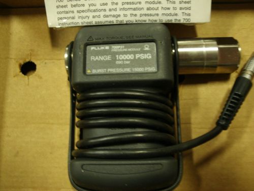 Fluke 700P31 Pressure Module Unused In Original Box 10000 psi