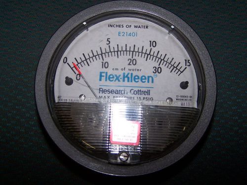 NOS Dwyer Flex-Kleen E21401 Magnehelic Differential Pressure Gage