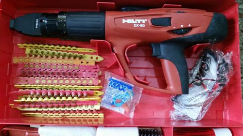 HILTI DX 460-F8 Power-Actuated Tool very little use... extra shots.. deal