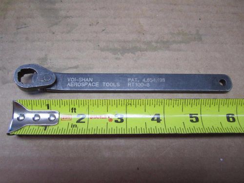 VOI-SHAN TOOLS RT100-8 OFFSET HI-LOK COLLAR REMOVAL WRENCH AVIATION TOOLS
