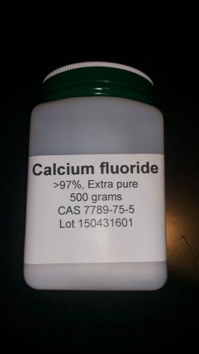 CALCIUM FLUORIDE, &gt;97%, Extra pure, 500 gm