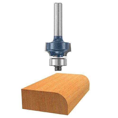 Bosch 85616m 5/32-inch diameter 1/4-inch cut carbide tipped roundover router bit for sale