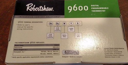 Robertshaw 9600 thermostat