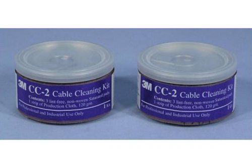 5 -  3M CC-2 Cable Cleaning Preparation Kits, 80-6105-9299-2