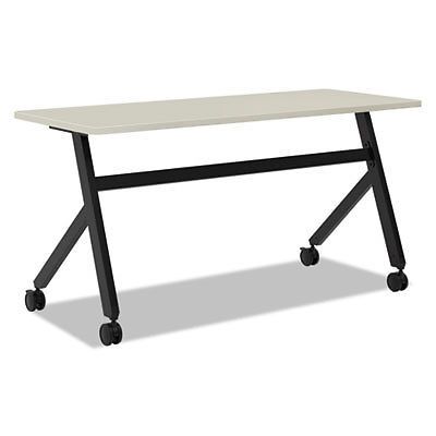 Multipurpose Table Fixed Base Table, 60w x 24d x 29 3/8h, Light Gray, 1 Each