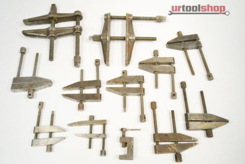 Lot of assorted parallel clamps starrett &amp; williams 0280-43 for sale