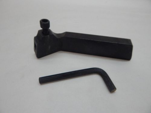 Lathe tool holder for 3/8&#034; tool 5/8&#034; x 1-1/8&#034; 3/8&#034; r shank with wrench for sale