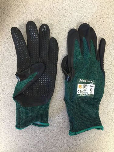 Pip maxiflex cut nitrile coated micro-foam dotted gloves 34-8443 medium 9 pair for sale