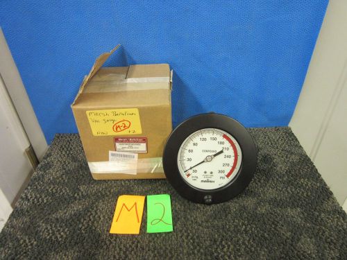 Marsh bellofram vacuum pressure compound gage gauge 1xzf38070asa002 300 psi new for sale