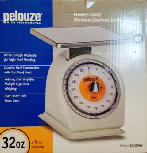 Pelouze heavy duty portion control scale model 832rw for sale