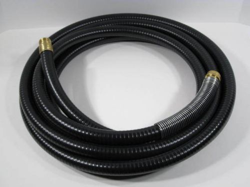 Hvlp 20&#039; black turbine air hose w/ spring guard for sale