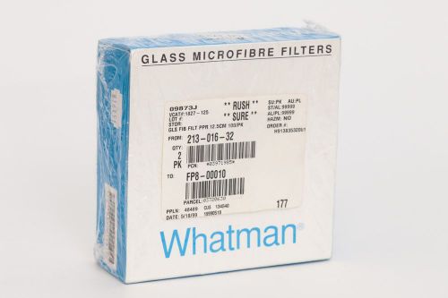 New 100pk whatman 934-ah glass microfiber filters 125mm (12.5cm) 1827-125 for sale