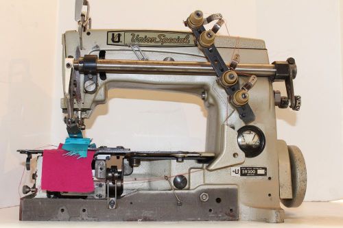 UNION SPECIAL 59300 2-Needle 4-TH Chain Stitch Ruffler Industrial Sewing Machine