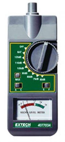 EXTECH ANALOG SOUND LEVEL METER 407703 NEW
