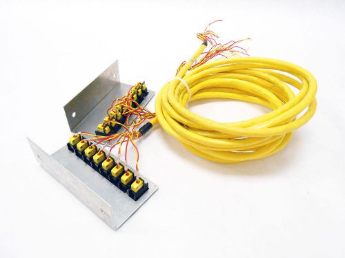 Omega type kx cables with 16 k-connector thermocouples ch+ al- thermocouple 3658 for sale