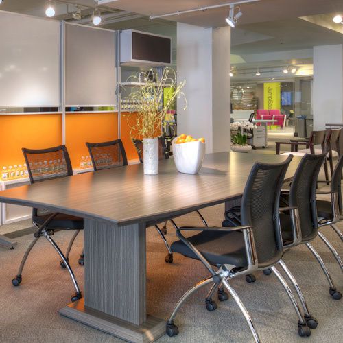 8&#039; - 16&#039; modern conference room table and chairs set meeting boardroom 12 14 ft for sale