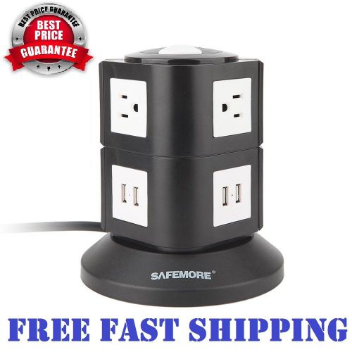 Power Strip Safemore Smart Surge Protection Power Socket 4000W 6-Outlet 4-USB