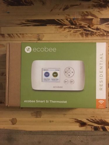 Ecobee Thermostat, Wi-Fi Enabled, Touchscreen, Residential, Eb-Smartsi-01